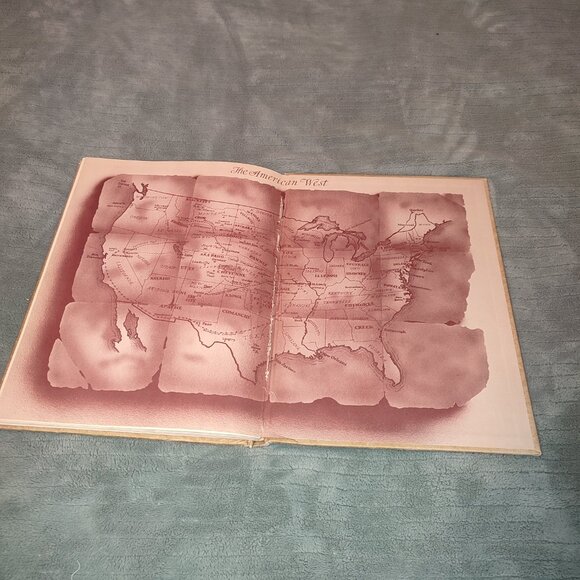 Large Illustrated Book The American West Royal Hassrick 1975 Explorers Cowboys - Picture 14 of 14